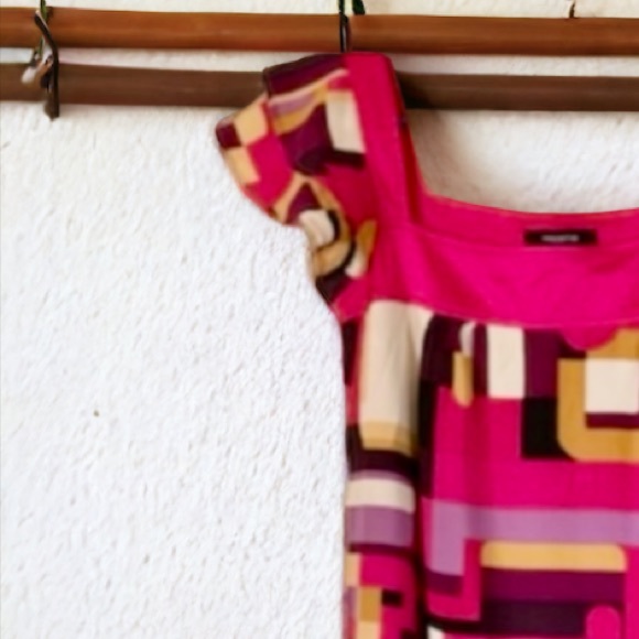 Arden B Abstract Pattern Dress Size Small - Picture 2 of 7